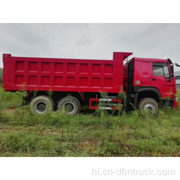 6x4 LHD 375HP डंप ट्रक का उपयोग किया